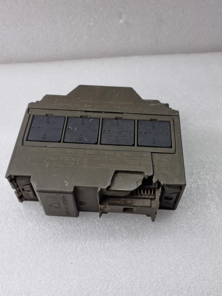 *untested* SIEMENS 6ES7 331-7KF02-0AB0 ANALOG MODULE SIMATIC S7